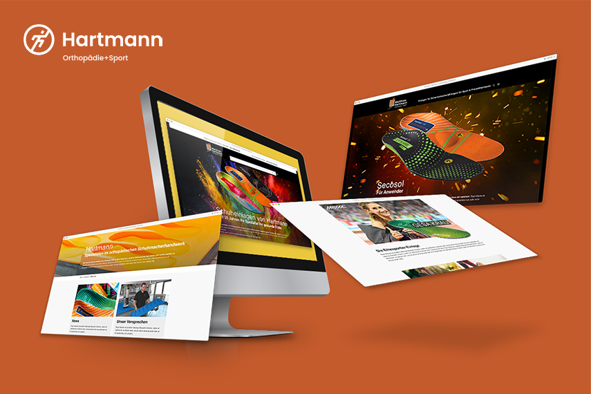 Let’s get creative: Website-Relaunch für unseren Kunden Hartmann