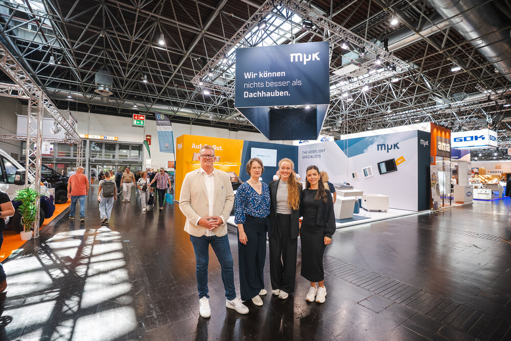 MPK – The Rooflight Specialists auf dem Caravan Salon 2025